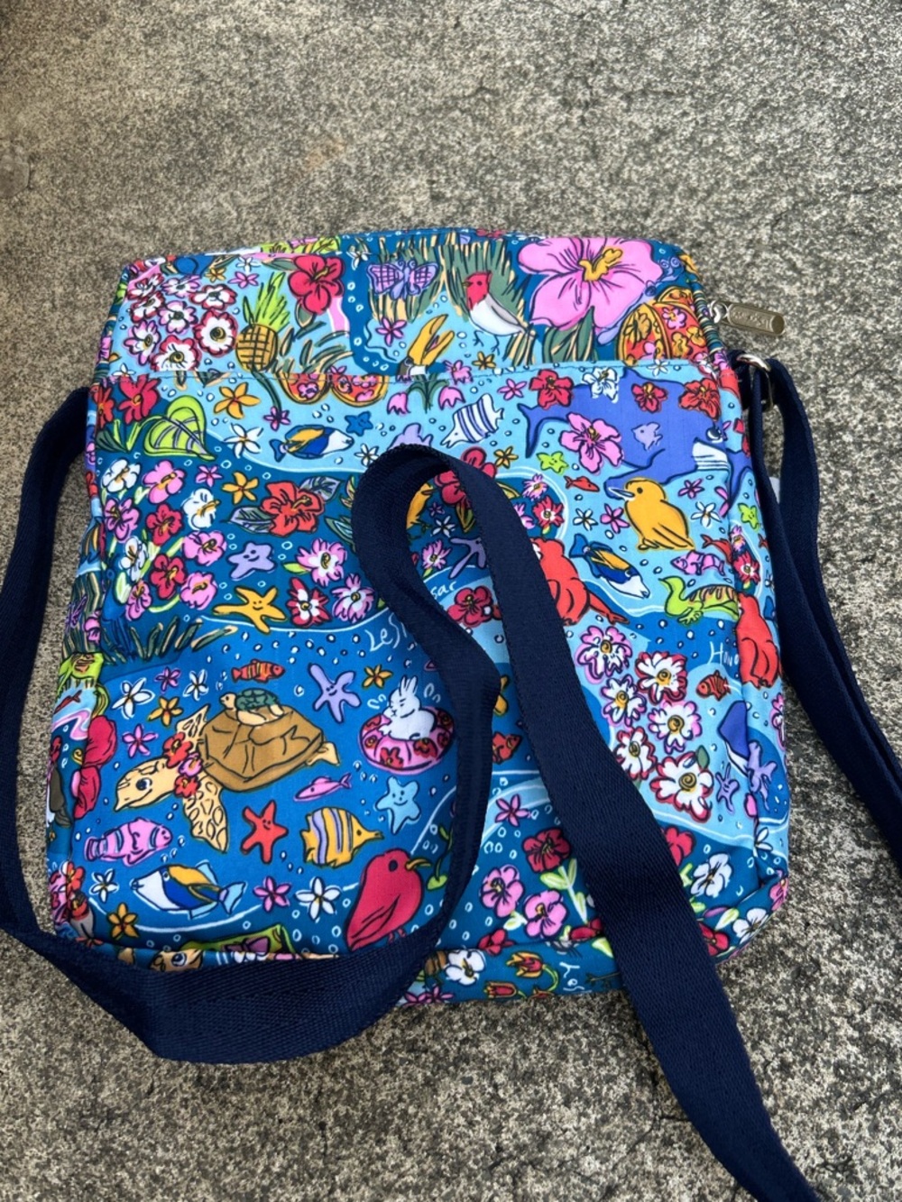 Lesportsac Hawaii Exclusive Hawaii Wild Life Animal Sea Crossbody bag purse